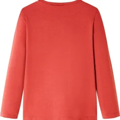vidaXL T-shirt enfants à manches longues brûlé 92