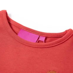 vidaXL T-shirt enfants à manches longues brûlé 92
