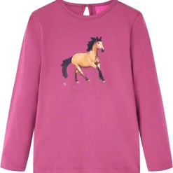 vidaXL T-shirt enfants à manches longues 92