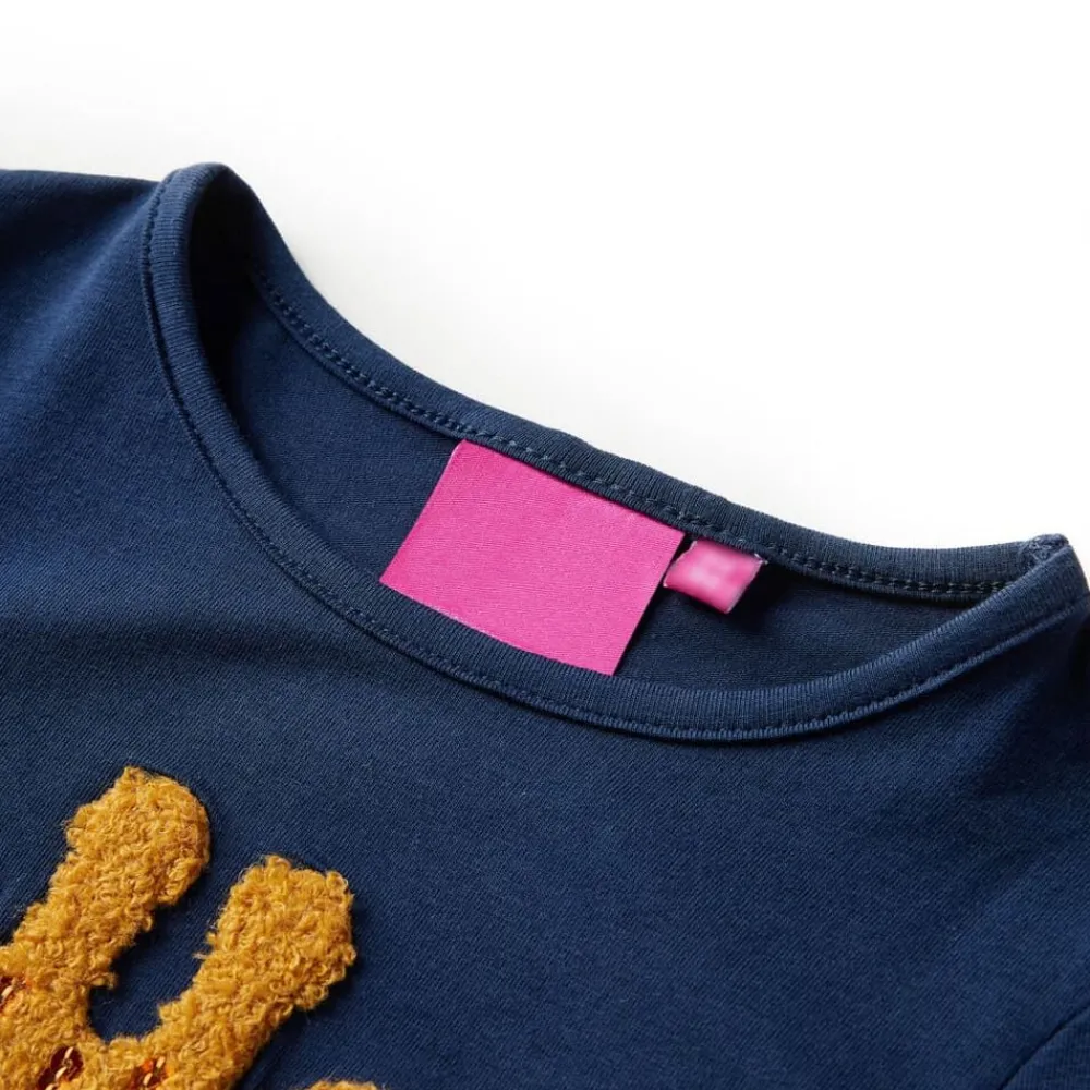 vidaXL T-shirt enfants à manches longues 116