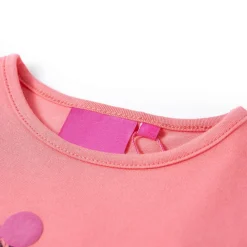 Vêtements & Accessoires-vidaXL T-shirt enfants à manches longues 104 Rose