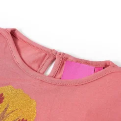 Vêtements & Accessoires-vidaXL T-shirt enfants à manches longues vieux 116 Rose