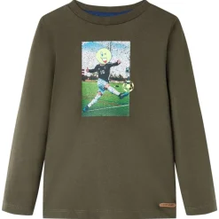 vidaXL T-shirt enfants à manches longues 116