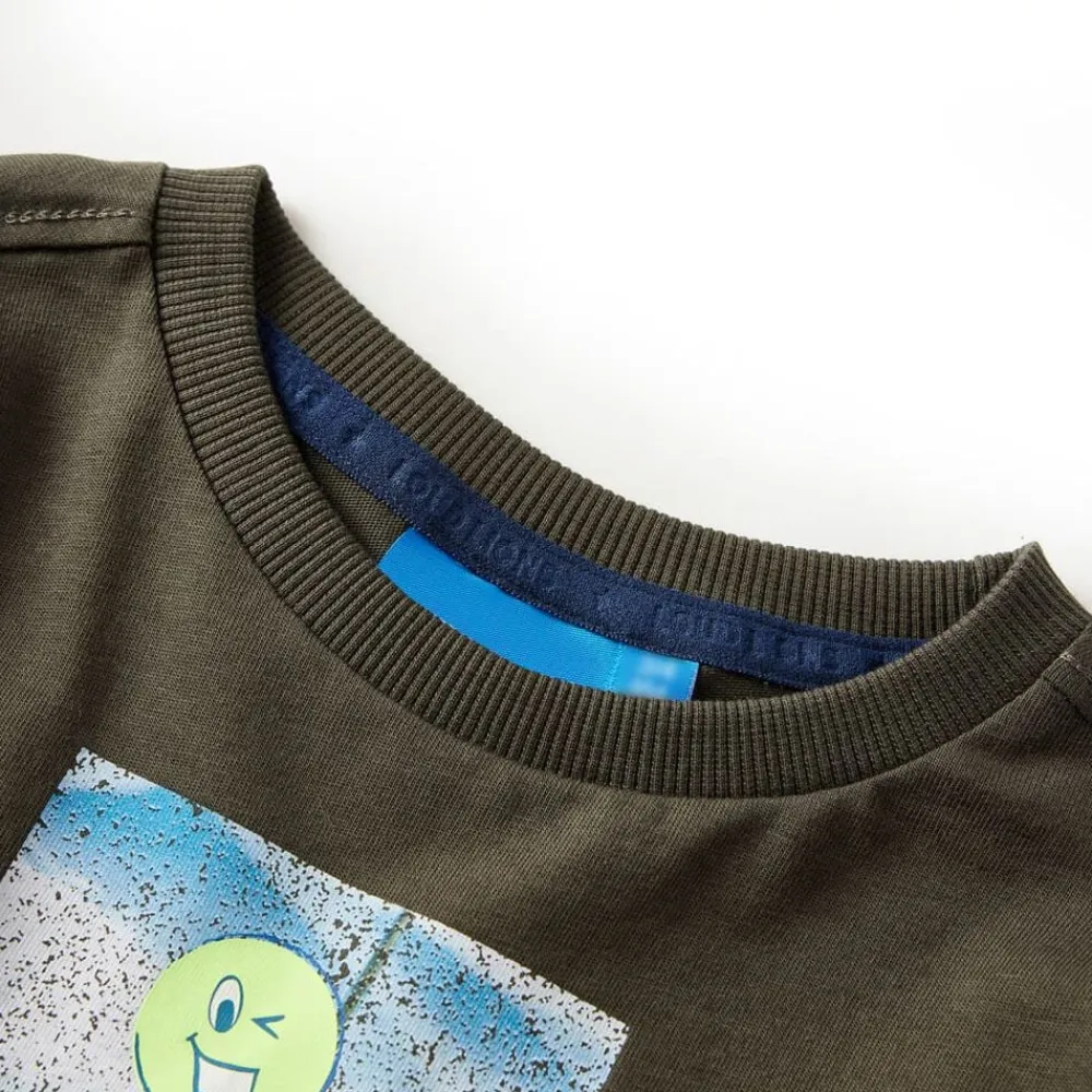vidaXL T-shirt enfants à manches longues 116