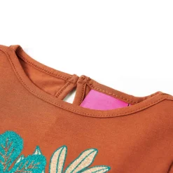 vidaXL T-shirt enfants à manches longues 128