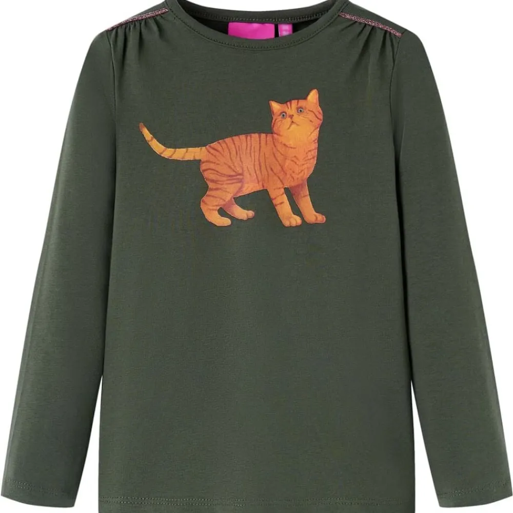 vidaXL T-shirt enfants à manches longues 92