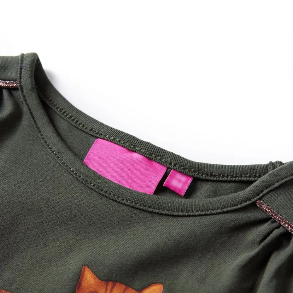 vidaXL T-shirt enfants à manches longues 92