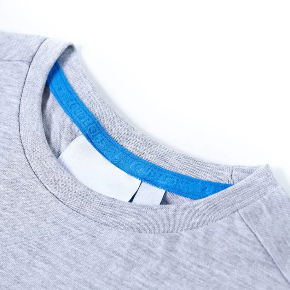 Vêtements & Accessoires-vidaXL T-shirt enfants 116 Gris
