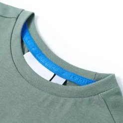 Vêtements & Accessoires-vidaXL T-shirt enfants 104 Kaki