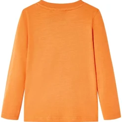 vidaXL T-shirt enfants manches longues foncé 92