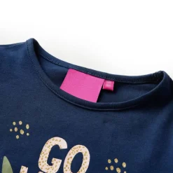 vidaXL T-shirt enfants manches longues 128