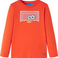 vidaXL T-shirt enfants manches longues vif 104