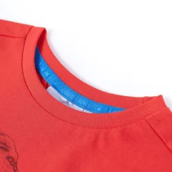 Vêtements & Accessoires-vidaXL T-shirt enfants 104 Rouge
