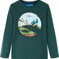 vidaXL T-shirt pour enfants à manches longues 92