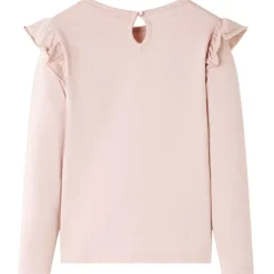 Vêtements & Accessoires-vidaXL T-shirt pour enfants à manches longues rose 92