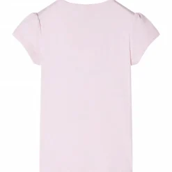vidaXL T-shirt pour enfants à mancherons rose pâle 104
