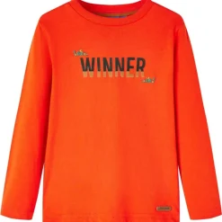 vidaXL T-shirt pour enfants à manches longues vif 104