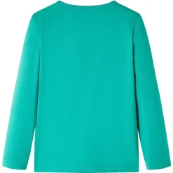 Vêtements & Accessoires-vidaXL T-shirt pour enfants à manches longues 104 Vert vif