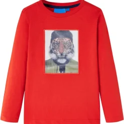 vidaXL T-shirt pour enfants à manches longues 128