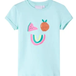 vidaXL T-shirt pour enfants clair 116