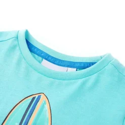 vidaXL T-shirt pour enfants avec manches courtes 116