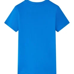 vidaXL T-shirt pour enfants bleu vif 116