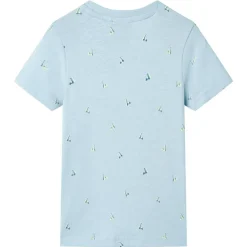 Vêtements & Accessoires-vidaXL T-shirt pour enfants 104 Bleu clair