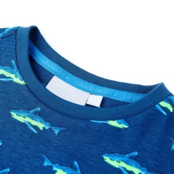 vidaXL T-shirt pour enfants foncé 92