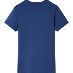 Vêtements & Accessoires-vidaXL T-shirt pour enfants bleu foncé 92