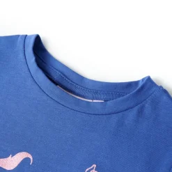 vidaXL T-shirt pour enfants cobalt 104
