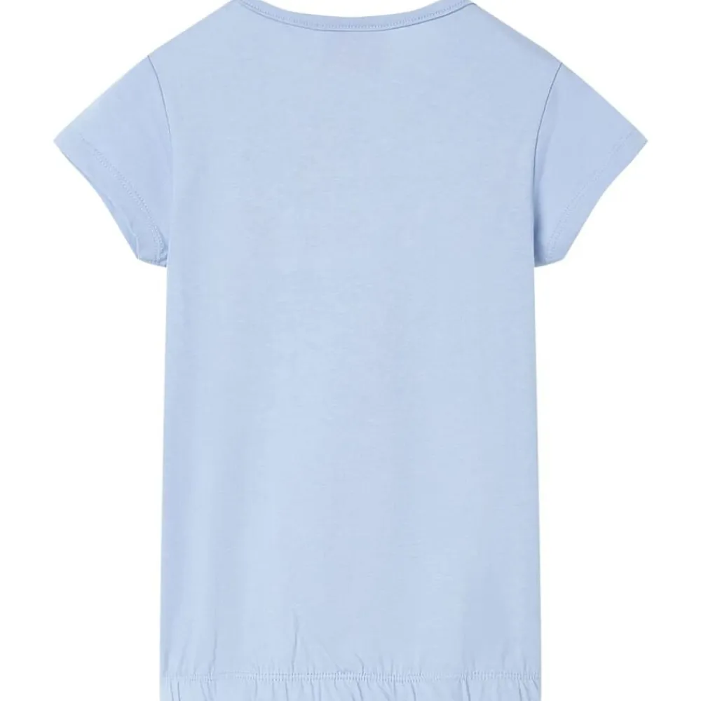 vidaXL T-shirt pour enfants bleu 92