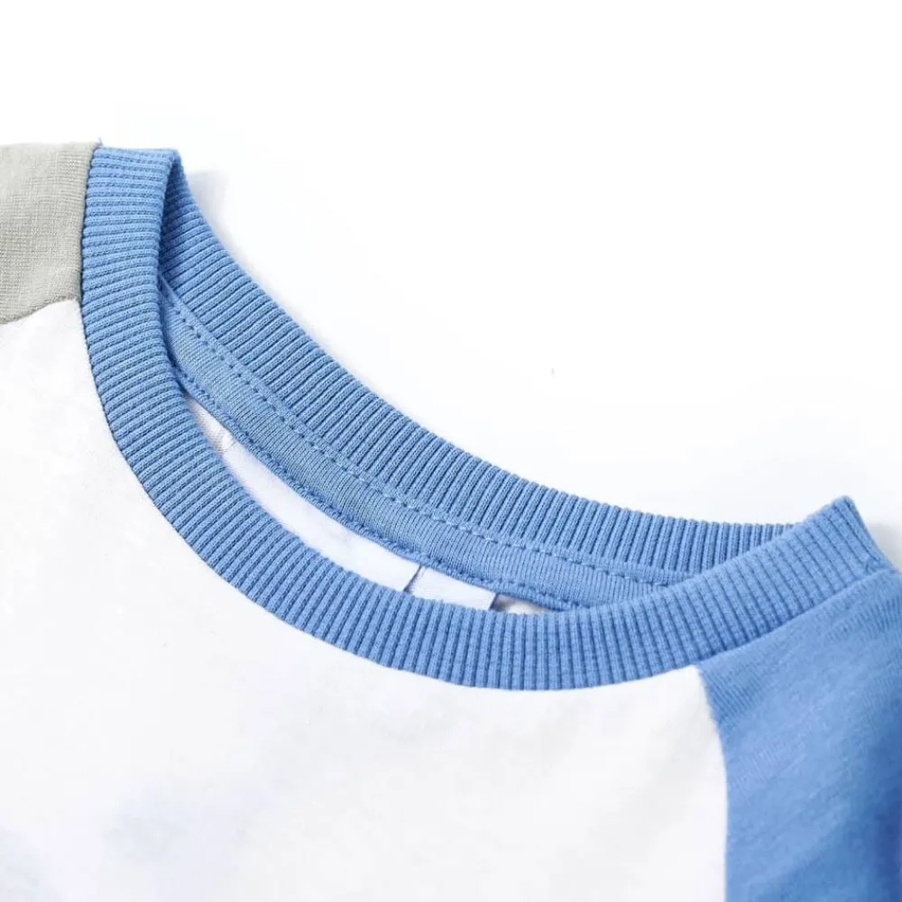 Vêtements & Accessoires-vidaXL T-shirt pour enfants écru 104