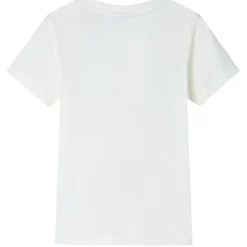 vidaXL T-shirt pour enfants écru 104