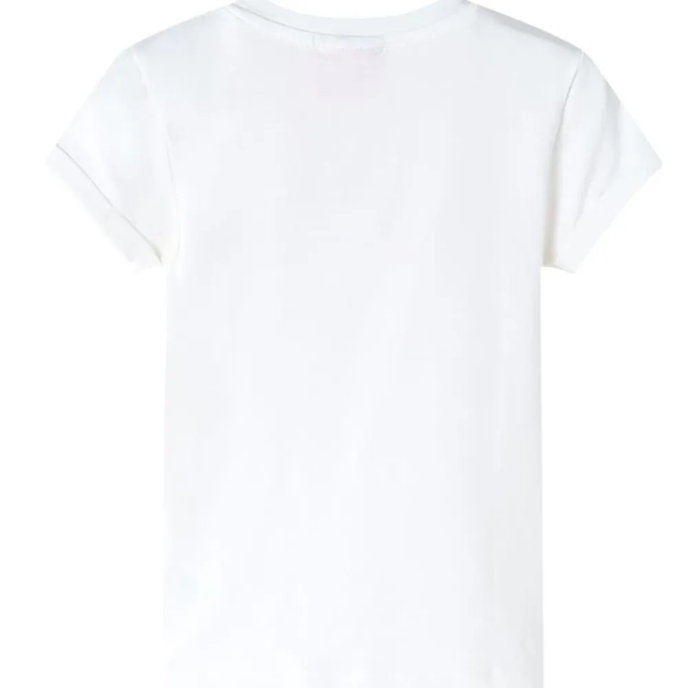 vidaXL T-shirt pour enfants écru 116