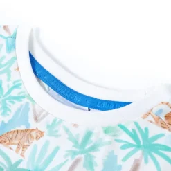 Vêtements & Accessoires-vidaXL T-shirt pour enfants écru 104