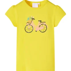 Vêtements & Accessoires-vidaXL T-shirt pour enfants 104 Jaune