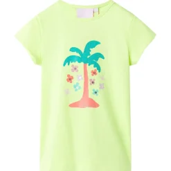 vidaXL T-shirt pour enfants fluo 116