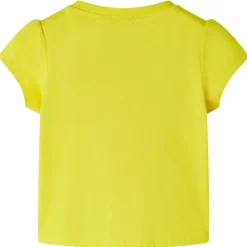 Vêtements & Accessoires-vidaXL T-shirt pour enfants 104 Jaune