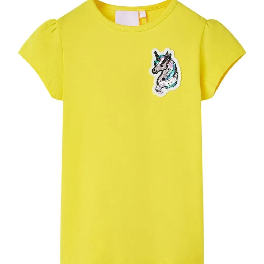 vidaXL T-shirt pour enfants vif 140