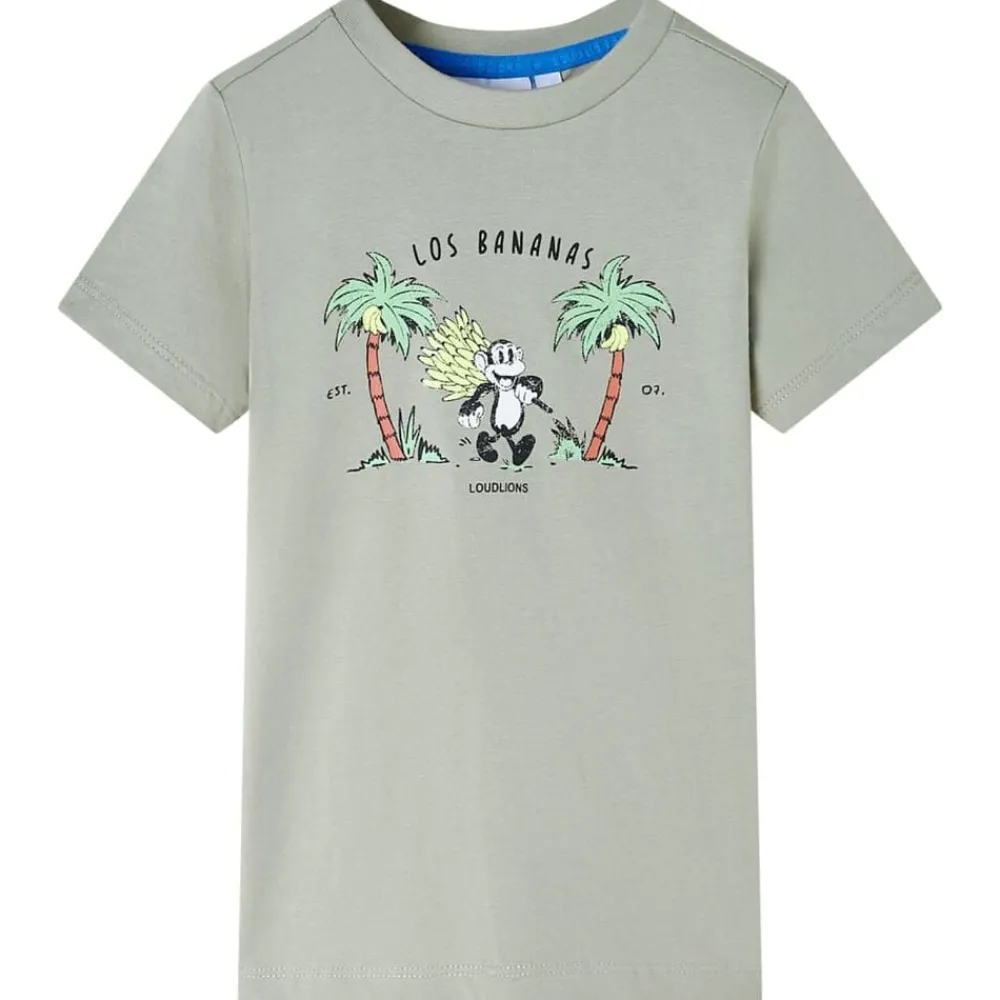 vidaXL T-shirt pour enfants clair 140