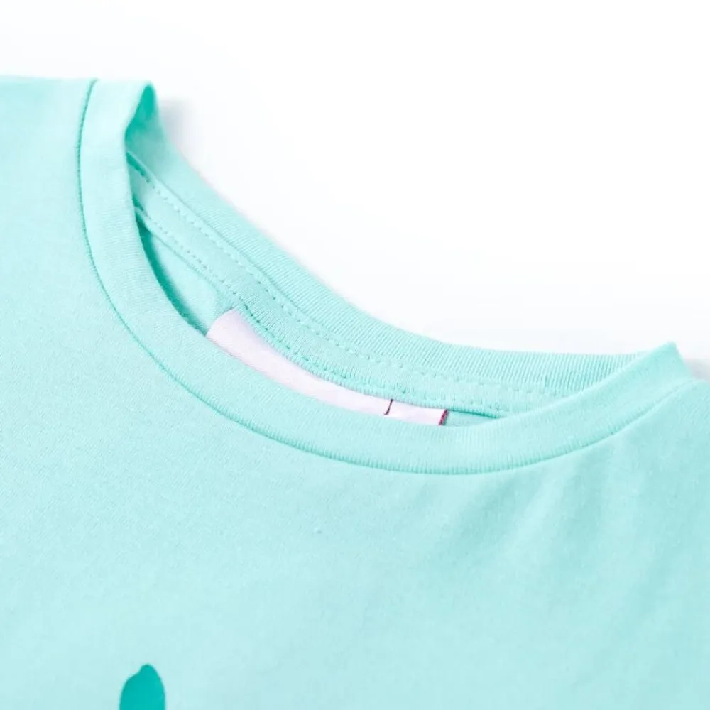vidaXL T-shirt pour enfants clair 128