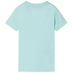 Vêtements & Accessoires-vidaXL T-shirt pour enfants clair 140 Menthe