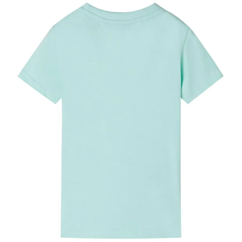 Vêtements & Accessoires-vidaXL T-shirt pour enfants clair 140 Menthe