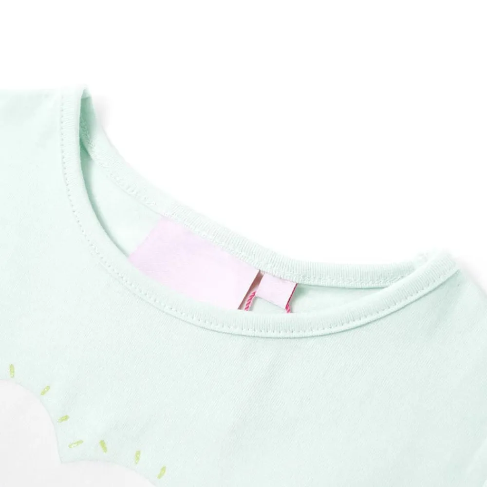vidaXL T-shirt pour enfants clair 92