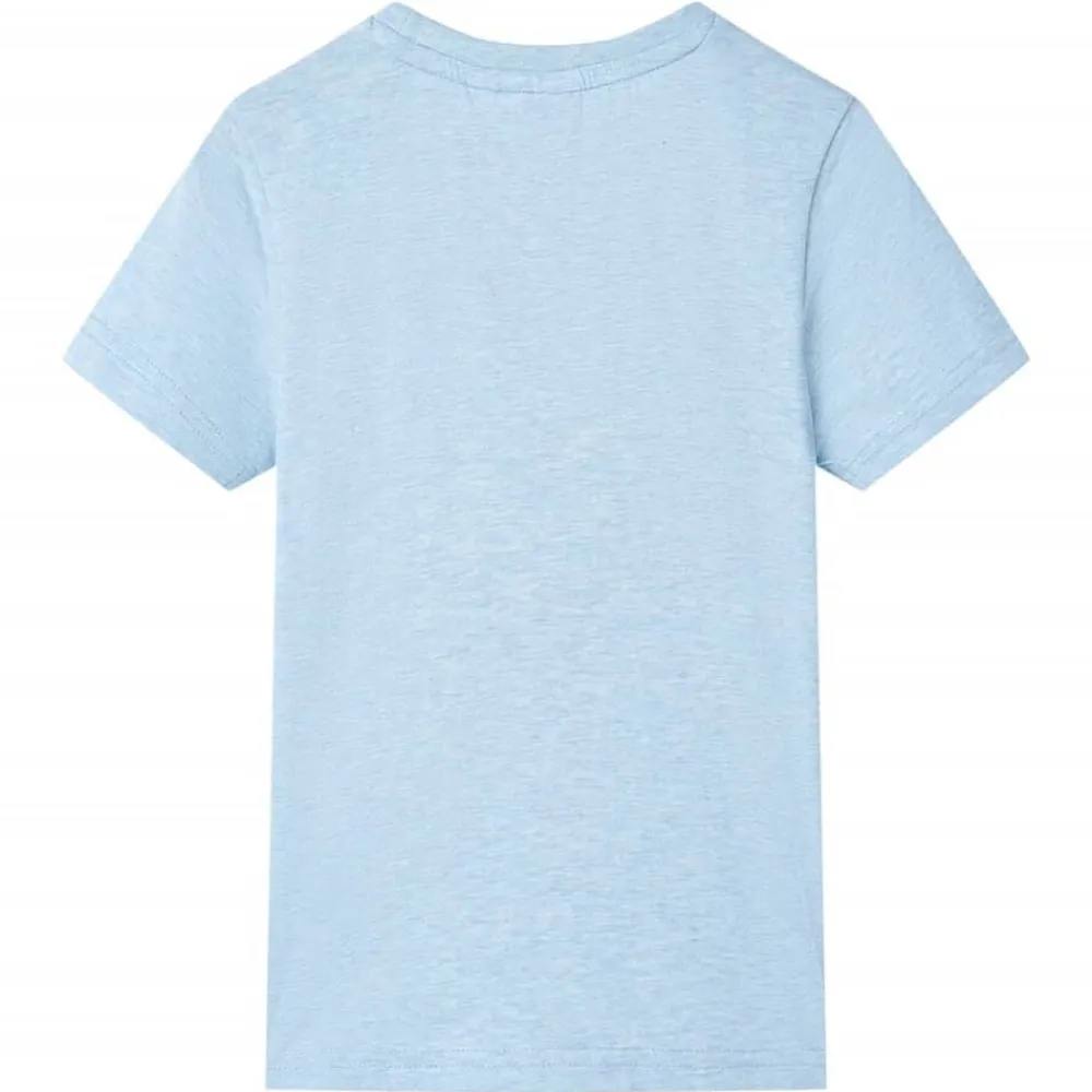 Vêtements & Accessoires-vidaXL T-shirt pour enfants mélange bleu pâle 104