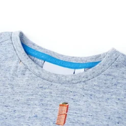 Vêtements & Accessoires-vidaXL T-shirt pour enfants mélange de 104 Bleu