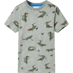 vidaXL T-shirt pour enfants mélange kaki clair 104