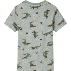 vidaXL T-shirt pour enfants mélange kaki clair 104