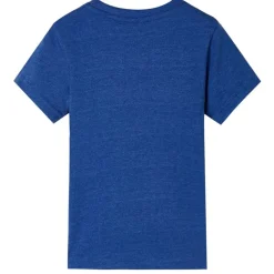 Vêtements & Accessoires-vidaXL T-shirt pour enfants mélange de bleu foncé 128