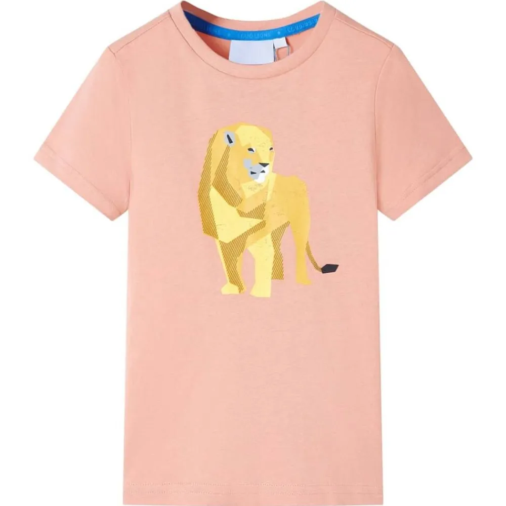 Vêtements & Accessoires-vidaXL T-shirt pour enfants clair 116 Orange